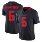 H.Texans #6 Reed Blankenship Player Navy Limited 2nd Alternate Vapor F.U.S.E. Home Game Gdoa Stitched Jerseys