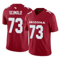 A.Cardinals #73 Isaac Seumalo Player Cardinal Vapor F.U.S.E. Limited Home Game Gdoa Stitched Jerseys