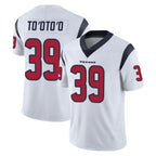 H.Texans #39 Henry To'oTo'o Player White Limited Vapor Untouchable Home Game Gdoa Stitched Jerseys