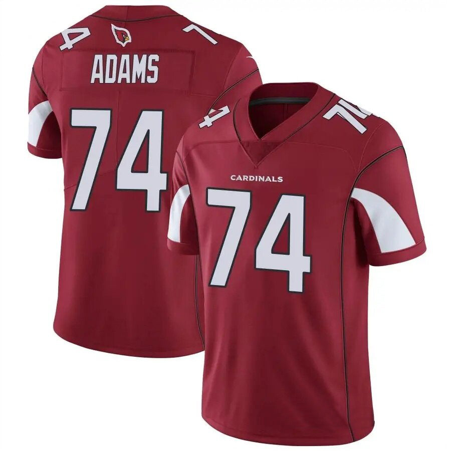 A.Cardinals #74 Isaiah Adams Player Red Game Gdoa Stitched Jerseys
