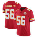 KC.Chiefs #56 George Karlaftis Player Red Limited Vapor Untouchable Home Game Gdoa Stitched Jerseys