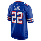 B.Bills #22 Ray Davis Player Royal Home Game Gdoa Stitched Jerseys