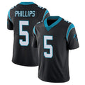 C.Panthers #5 Jaelan Phillips Player Black Vapor Untouchable Limited Game Gdoa Stitched Jerseys