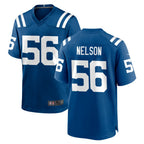 IN.Colts #56 Quenton Nelson Player Royal Home Game Gdoa Stitched Jerseys