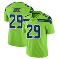 S.Seahawks #29 Josh Jobe Player Green Limited Color Rush Home Game Gdoa Stitched Jerseys