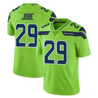 S.Seahawks #29 Josh Jobe Player Green Limited Color Rush Home Game Gdoa Stitched Jerseys
