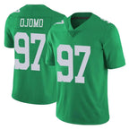 P.Eagles #97 Moro Ojomo Player Green Limited Vapor Untouchable Home Game Gdoa Stitched Jerseys