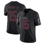 A.Falcons #15 Brian Robinson Player Black Impact Limited Game Gdoa Stitched Jerseys