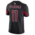 A.Cardinals #11 Larry Fitzgerald Player Black Vapor Untouchable Color Rush Limited Gdoa Stitched Jerseys