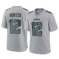 J.Jaguars #12 Travis Hunter Player Gray Atmosphere Fashion Home Game Gdoa Stitched Jerseys