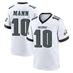 P.Eagles #10 Braden Mann Player White Game Home Gdoa Stitched Jerseys