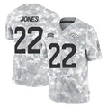 D.Broncos #22 Brandon Jones Player Arctic Camo Salute To Service Limited Gdoa Stitched Jerseys