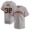 SF.Giants #38 Robbie Ray Player Gray Home Limited Fdoa Stitched Jerseys