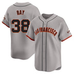 SF.Giants #38 Robbie Ray Player Gray Home Limited Fdoa Stitched Jerseys