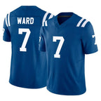 IN.Colts #7 Charvarius Ward Sr. Player Royal Limited Vapor F.U.S.E. Home Game Gdoa Stitched Jerseys