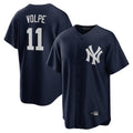 NY.Yankees #11 Anthony Volpe Player Navy Game Fdoa Stitched Jerseys