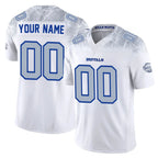 Custom B.Bills White Rivalry Series Vapor F.U.S.E. Limited Any Name & Numbers Gdoa Stitched Jerseys