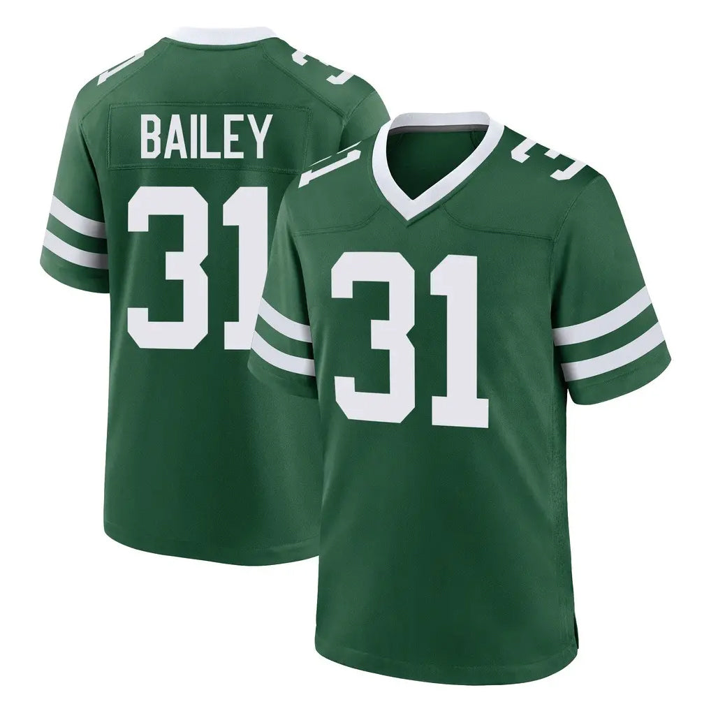 NY.Jets #31 David Bailey Player Green Legacy Home Game Gdoa Stitched Jerseys