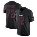 A.Cardinals #72 Hjalte Froholdt Player Black Impact Limited Home Game Gdoa Stitched Jerseys