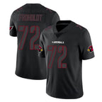 A.Cardinals #72 Hjalte Froholdt Player Black Impact Limited Home Game Gdoa Stitched Jerseys
