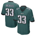 P.Eagles #33 Cooper DeJean Player Team Color Green Home Game Gdoa Stitched Jerseys