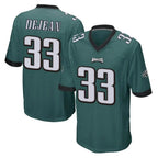 P.Eagles #33 Cooper DeJean Player Team Color Green Home Game Gdoa Stitched Jerseys