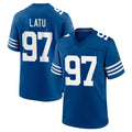 IN.Colts #97 Laiatu Latu Player Royal Limited Home Game Gdoa Stitched Jerseys