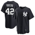 NY.Yankees #42 Mariano Rivera Player Navy Game Home Fdoa Stitched Jerseys