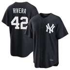 NY.Yankees #42 Mariano Rivera Player Navy Game Home Fdoa Stitched Jerseys