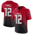A.Falcons #12 Avieon Terrell Player Red Vapor Untouchable Limited Home Game Gdoa Stitched Jerseys