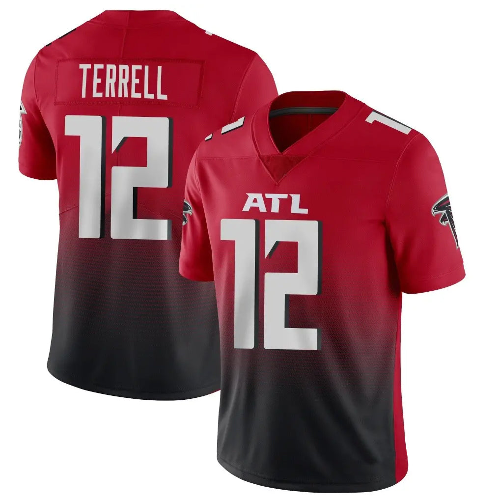 A.Falcons #12 Avieon Terrell Player Red Vapor Untouchable Limited Home Game Gdoa Stitched Jerseys