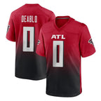 A.Falcons #0 Divine Deablo Player Red Home Game Gdoa Stitched Jerseys