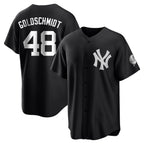 NY.Yankees #48 Paul Goldschmidt Player Black Game Fdoa Stitched Jerseys