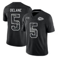 KC.Chiefs #5 Mansoor Delane Player Black Limited 2026 Salute to Service Home Game Stitched Jerseys