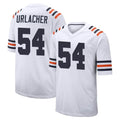 C.Bears #54 Brian Urlacher Player White Classic Home Game Gdoa Stitched Jerseys