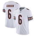C.Bears #6 Kyler Gordon Player White Vapor Untouchable Limited Home Game Gdoa Stitched Jerseys