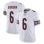 C.Bears #6 Kyler Gordon Player White Vapor Untouchable Limited Home Game Gdoa Stitched Jerseys