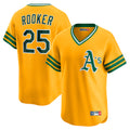 Athletics #25 Brent Rooker Player Gold Cooperstown Collection T-shirt Game Gdoa Stitched Jerseys