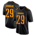 W.Commanders #29 Rasul Douglas Player Black Carbon Fashion Home Game Gdoa Stitched Jerseys