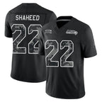 S.Seahawks #22 Rashid Shaheed Player Black Limited 2026 Salute to Service Home Game Gdoa Stitched Jerseys