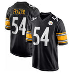 P.Steelers #54 Zach Frazier Player Black Home Game Gdoa Stitched Jerseys