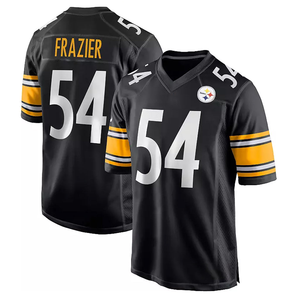 P.Steelers #54 Zach Frazier Player Black Home Game Gdoa Stitched Jerseys
