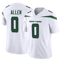 NY.Jets #0 Braelon Allen Player White Limited Vapor F.U.S.E. Home Game Gdoa Stitched Jerseys