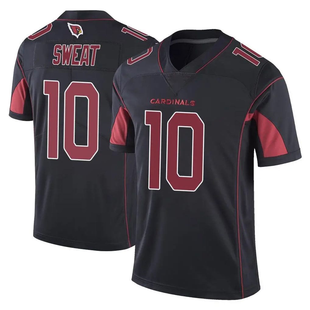 A.Cardinals #10 Josh Sweat Player Black Limited Color Rush Vapor Untouchable Home Game Gdoa Stitched Jerseys
