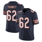 C.Bears #62 Joe Thuney Player Navy Vapor Untouchable Limited Home Game Gdoa Stitched Jerseys