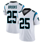 C.Panthers #25 Jonathon Brooks Player White Vapor Untouchable Limited Game Gdoa Stitched Jerseys