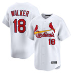 St. Louis Cardinals #18 Jordan Walker Player White Home Limited Fdoa Stitched Jerseys