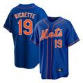 NY.Mets #19 Bo Bichette Player Royal Home Game Fdoa Stitched Jerseys