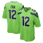 S.Seahawks #12 12th Fan Player Green Home Game Gdoa Stitched Jerseys