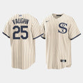 C.White Sox #25 Andrew Vaughn Player Cream Field of Dreams Home Game Gdoa Stitched Jerseys